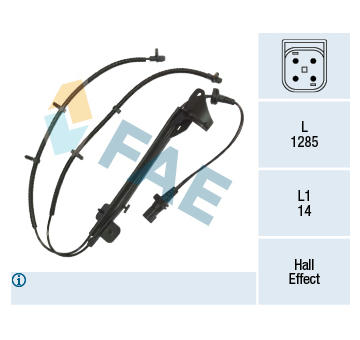 Snímač počtu otáčok kolesa FAE 78357