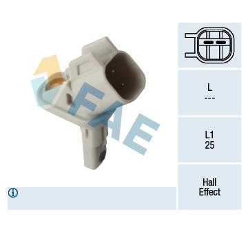 Snímač, počet otáček kol FAE 78422