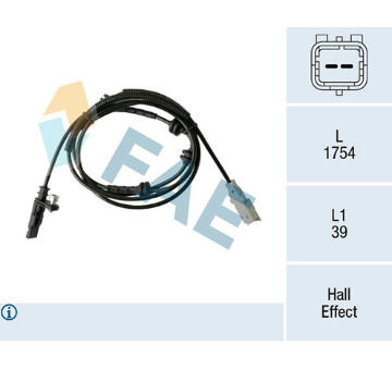 Snímač, počet otáček kol FAE 78517