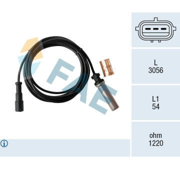 Snímač, počet otáček kol FAE 78560