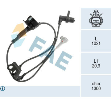 Snímač, počet otáček kol FAE 78562