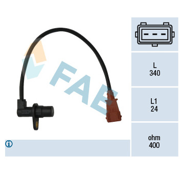 Generátor impulsů, klikový hřídel FAE 79033