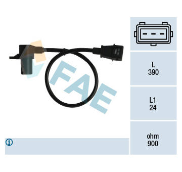 Snímač impulzov kľukového hriadeľa FAE 79053