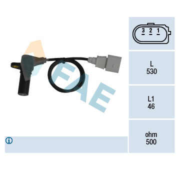 Generátor impulsů, klikový hřídel FAE 79063