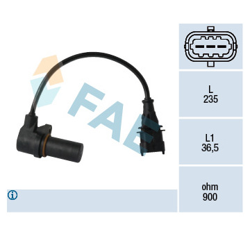 Generátor impulsů, klikový hřídel FAE 79068