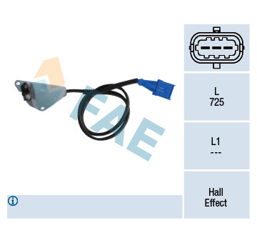 Snímač, poloha vačkového hřídele FAE 79107