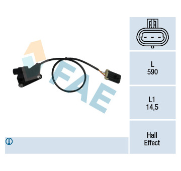 Snímač, poloha vačkového hřídele FAE 79137