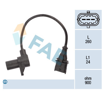 Snímač, zapalovací impuls FAE 79197
