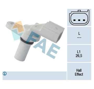 Snímač, poloha vačkového hřídele FAE 79246