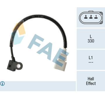 Snímač, poloha vačkového hřídele FAE 79331