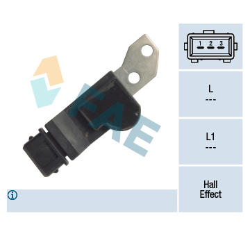 Snímač, poloha vačkového hřídele FAE 79399
