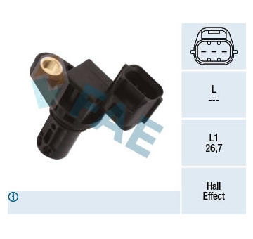 Snímač, poloha vačkového hřídele FAE 79406