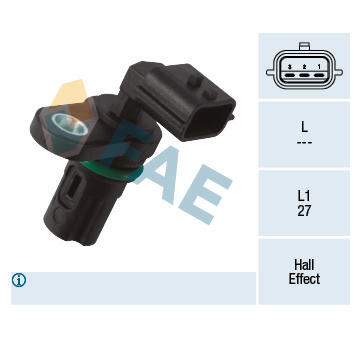 Snímač, poloha vačkového hřídele FAE 79448