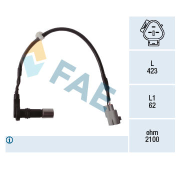 Generátor impulsů, klikový hřídel FAE 79532