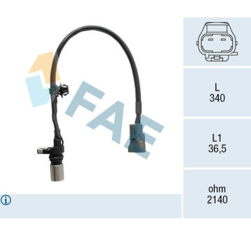 Generátor impulsů, klikový hřídel FAE 79534