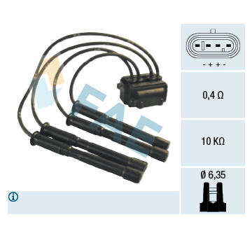 Zapaľovacia cievka FAE 80225