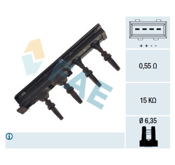 Zapalovací cívka FAE 80237