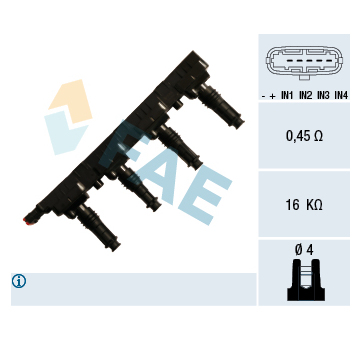 Zapalovací cívka FAE 80257