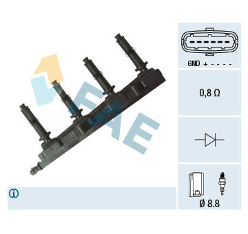 Zapaľovacia cievka FAE 80269