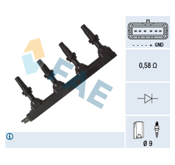 Zapalovací cívka FAE 80271