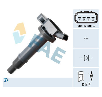 Zapalovací cívka FAE 80344