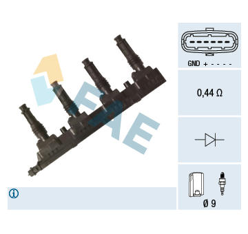Zapalovací cívka FAE 80350