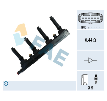 Zapalovací cívka FAE 80354