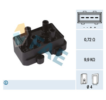 Zapaľovacia cievka FAE 80373