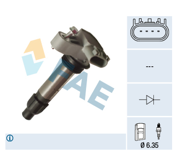 Zapalovací cívka FAE 80388
