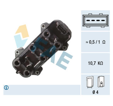 Zapalovací cívka FAE 80406