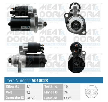 żtartér MEAT & DORIA 5010023