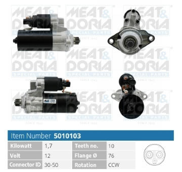 żtartér MEAT & DORIA 5010103