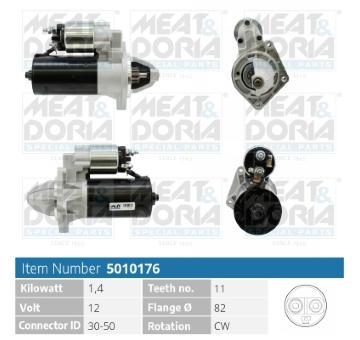 żtartér MEAT & DORIA 5010176