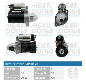 żtartér MEAT & DORIA 5010178