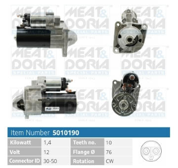 żtartér MEAT & DORIA 5010190