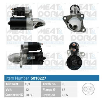 żtartér MEAT & DORIA 5010227