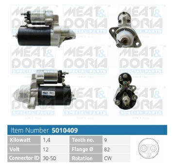 żtartér MEAT & DORIA 5010409