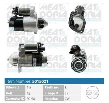żtartér MEAT & DORIA 5015021