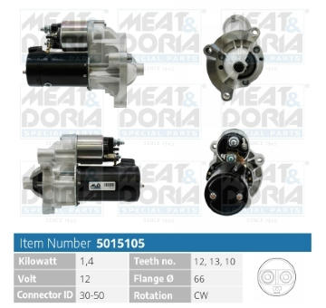 żtartér MEAT & DORIA 5015105