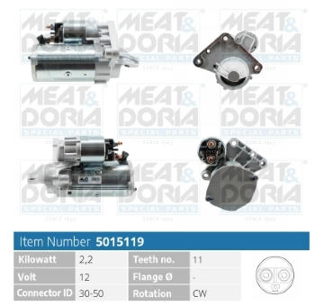 żtartér MEAT & DORIA 5015119