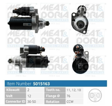 żtartér MEAT & DORIA 5015163
