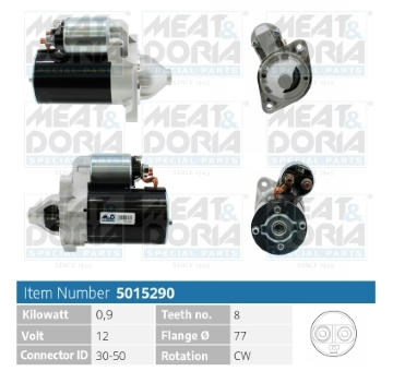 żtartér MEAT & DORIA 5015290