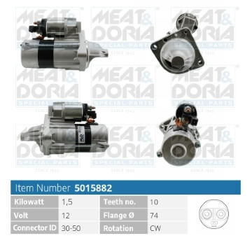 żtartér MEAT & DORIA 5015882