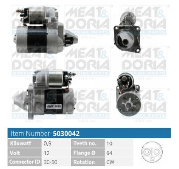 żtartér MEAT & DORIA 5030042