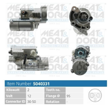 żtartér MEAT & DORIA 5040331