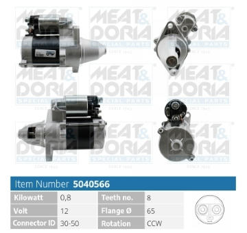 żtartér MEAT & DORIA 5040566