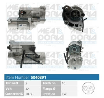 żtartér MEAT & DORIA 5040891