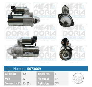 żtartér MEAT & DORIA 5073669