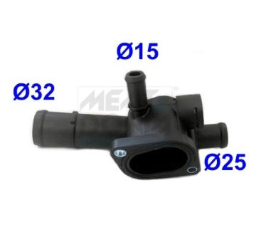 Príruba chladenia MEAT & DORIA 93122