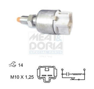 Spínač brzdového světla MEAT & DORIA 35016